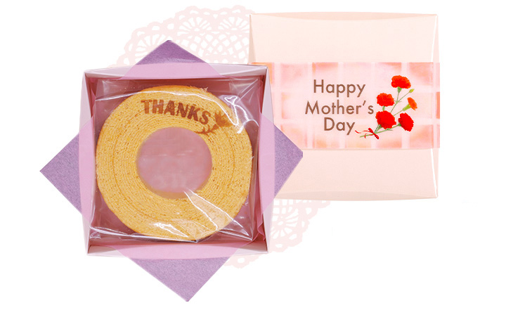 母の日バウムクーヘン