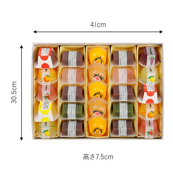 土佐の日曜市・水ようかん・涼味三昧詰合せ25個入